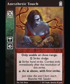Anesthetic Touch reprint
