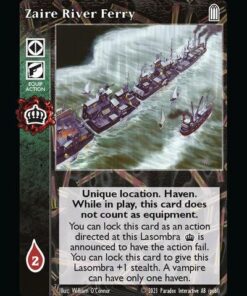 Zaire River Ferry reprint