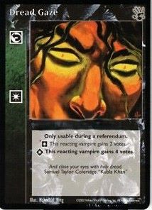 Alternative view of Dread Gaze