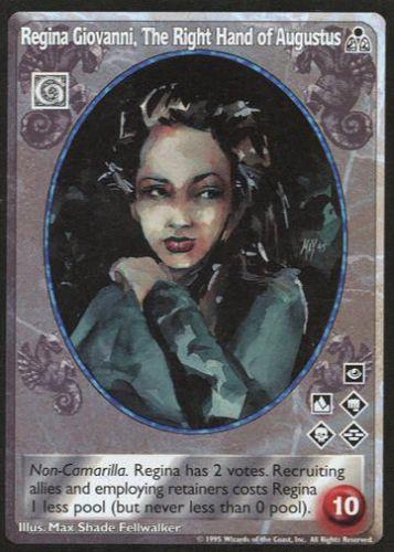 Regina Giovanni, The Right Hand of Augustus