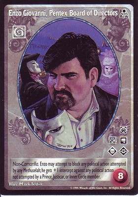 Enzo Giovanni, Pentex Board of Directors