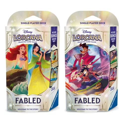 Disney Lorcana TCG Fabled Starter Decks