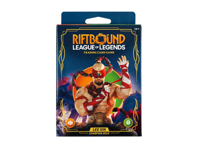 Riftbound League of Legends Origins Lee Sin Champion Deck