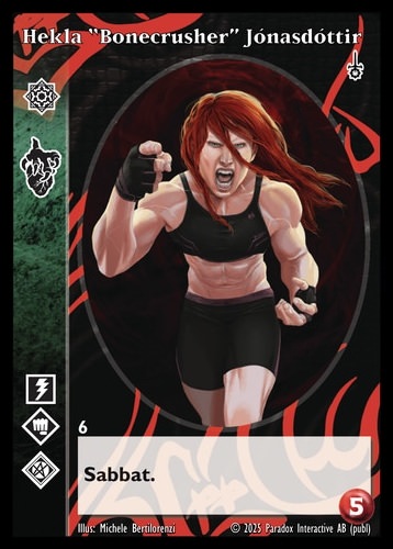 Hekla "Bonecrusher" Jónasdóttir