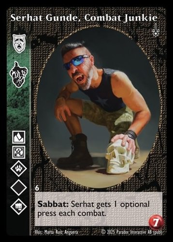 Serhat Gunde, Combat Junkie