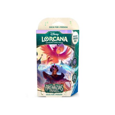 Disney Lorcana: Archazias Insel - Amethyst/Stahl - Starter Deck (DE) Német