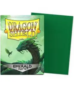 Dragon Shield - Emerald Matte- Sleeves- 100