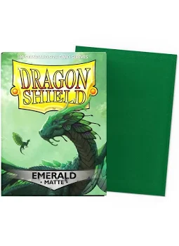 Dragon Shield - Emerald Matte- Sleeves- 100