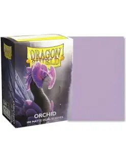 Dragon Shield - Orchid matte - dual sleeves - 100