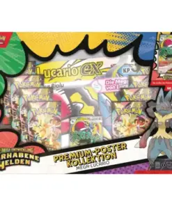 Pokémon ME02.5 Ascended Heroes - Premium Poster Collection - Mega Lucario
