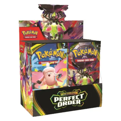 Pokémon: Mega Evolution 3: Perfect Order - Booster Display (24 csomag) - Angol Nyelvű