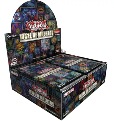 YU-GI-OH! - Maze of Muertos - display (24 db booster) EN