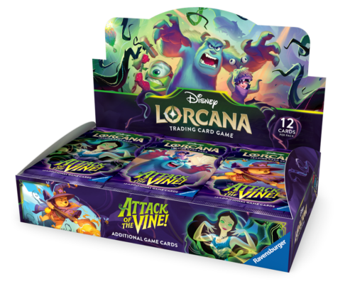 DISNEY LORCANA: ATTACK OF THE VINE! BOOSTER DISPLAY - Angol