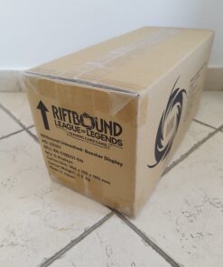 Riftbound: Unleashed Booster Display CASE (6 db display)