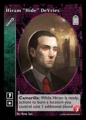 Hiram "Hide" DeVries reprint