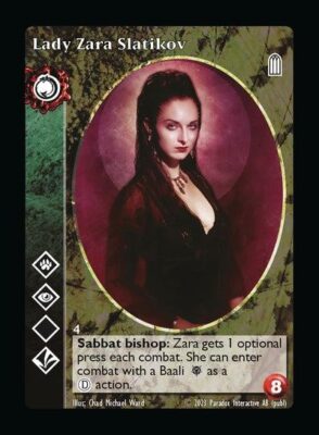 Lady Zara Slatikov reprint