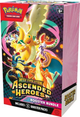 Pokemon TCG kártyakészlet: Ascended Heroes - Booster Bundle