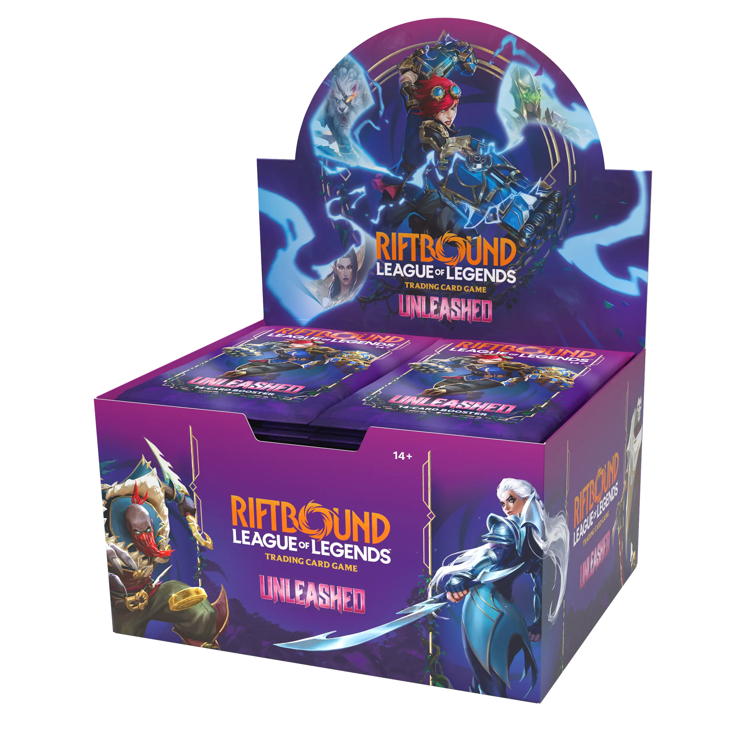 Riftbound: Unleashed Booster Display