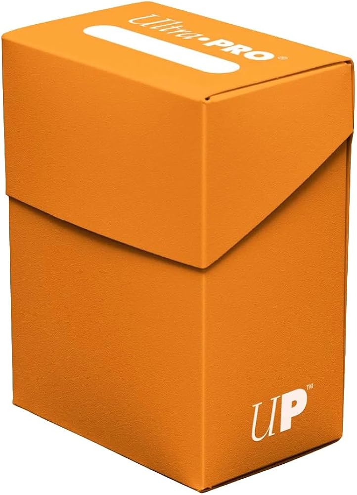 Ultra Pro Deck Box – Pumpkin Orange