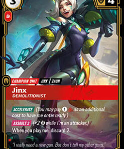 Jinx, Demolitionist (V.2 - Showcase)
