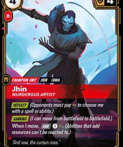 Jhin, Murderous Artist (V.1 - Rare)