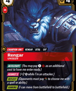 Rengar, Unseen (V.1 - Rare)