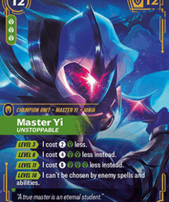 Master Yi, Unstoppable (V.2 - Showcase)
