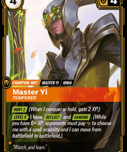 Master Yi, Tempered (V.1 - Rare)