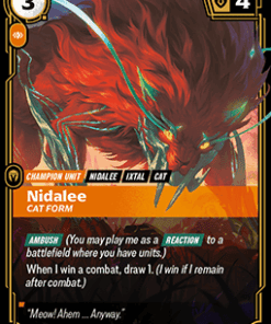 Nidalee, Cat Form