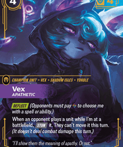 Vex, Apathetic (V.1 - Epic)