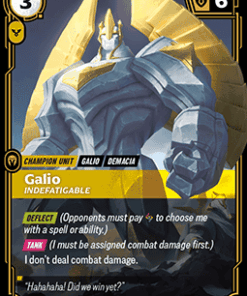 Galio, Indefatigable