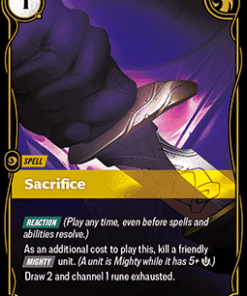 Sacrifice