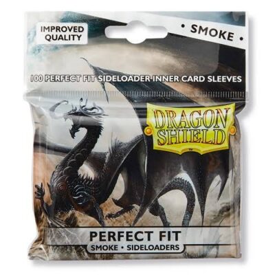 Dragon Shield Standard Perfect fit Sideloading Sleeves - Clear/Smoke (100)