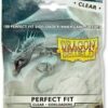 Dragon Shield Standard Perfect fit Sideloading Sleeves - Clear/Clear (100)
