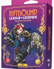 Riftbound: League of Legends TCG – Unleashed Champion Deck – VI