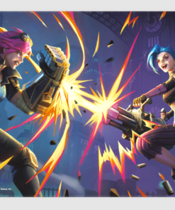 Riftbound: League of Legends TCG - Vendetta Playmat - Jinx vs Vi