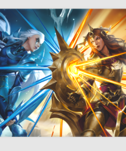 Riftbound: League of Legends TCG - Vendetta Playmat - Leona vs Diana