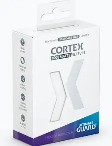 Ultimate Guard Cortex Sleeves  Standard Size - Matte White (100)