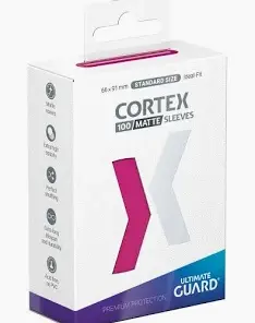 Ultimate Guard Cortex Sleeves Matte Standard Size (100) - Pink