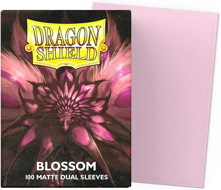 Dragon Shiled Standard Sleeves - Blossom matte dual (100)