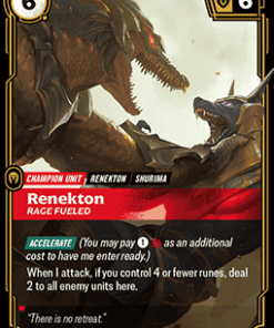 Renekton, Rage Fueled (V.1 - Rare)