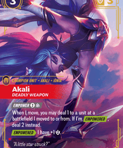 Akali, Deadly Weapon (V.2 - Showcase)