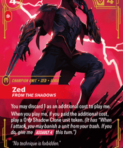 Zed, From the Shadows (V.1 - Epic)