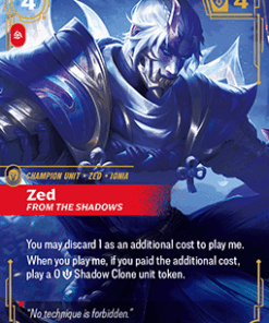 Zed, From the Shadows (V.2 - Showcase)