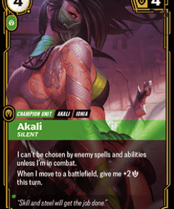 Akali, Silent (V.1 - Rare)