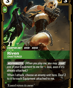 Riven, Shattered (V.1 - Rare)