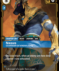 Nasus, Guardian of Knowledge (V.1 - Rare)