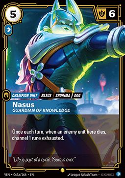 Nasus, Guardian of Knowledge (V.2 - Showcase)