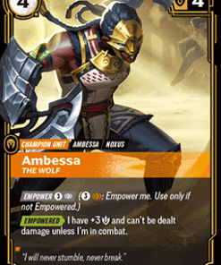 Ambessa, The Wolf (V.1 - Rare)
