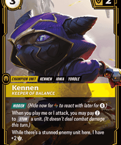 Kennen, Keeper of Balance (V.1 - Rare)